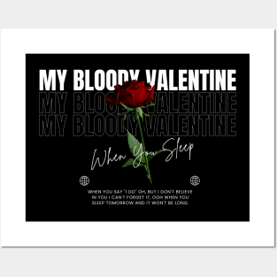 My Bloody Valentine // Flower Posters and Art